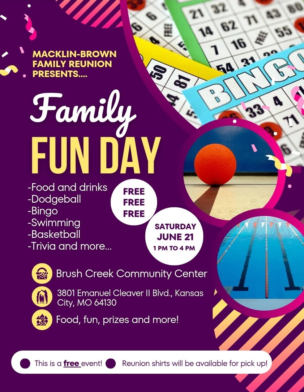 Family Fun Day Flyer